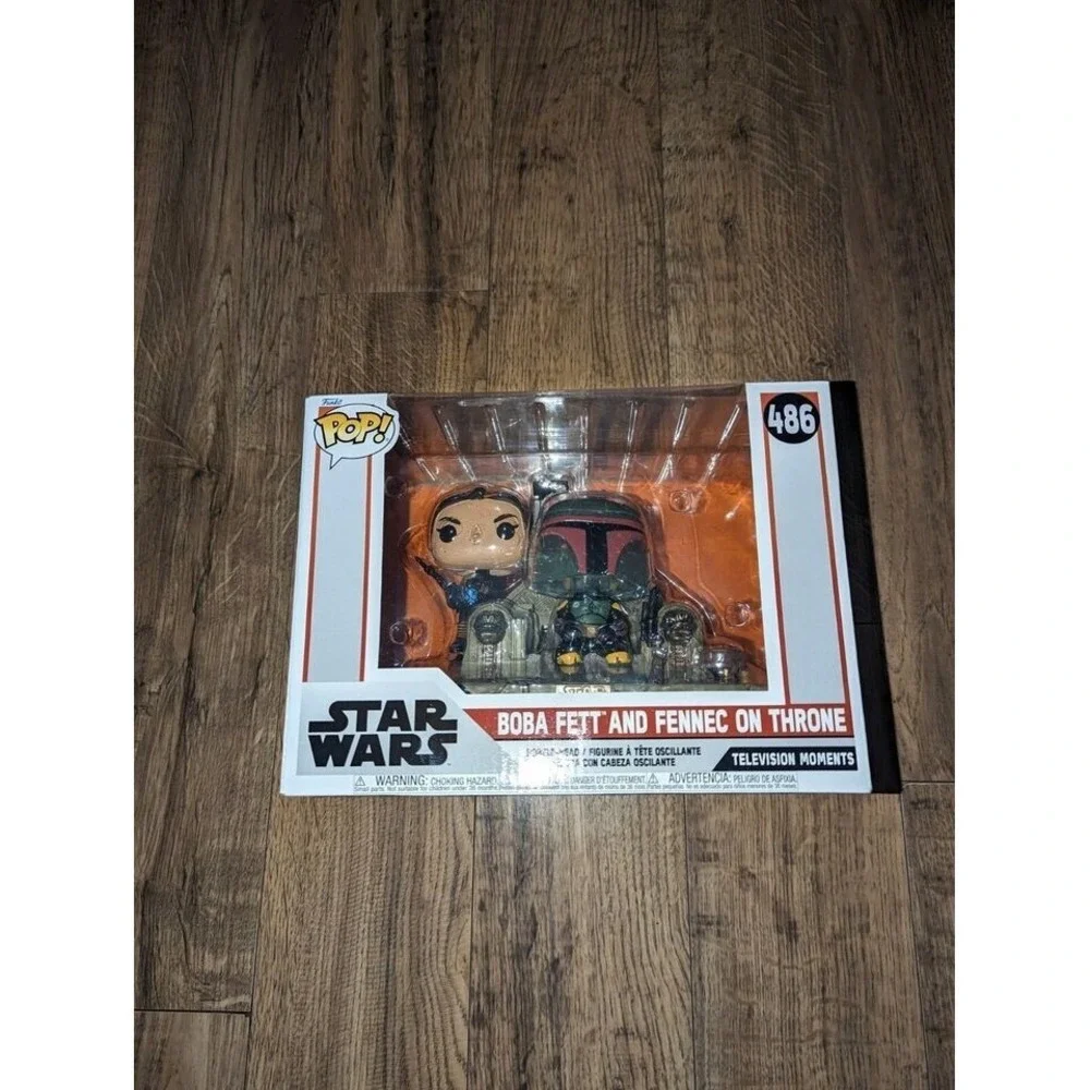 Funko Pop! Moments: Star Wars - Boba Fett and Fennec on Throne #486‎